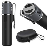 K&F Concept Gialer SmartMic Wireless Bluetooth Lavalier Microphone for iPhone and Android, 50ft Wireless Lapel Microphone Smart Mic